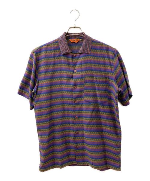 missoni（ミッソーニ）missoni (ミッソーニ) 総柄シャツ マルチカラー サイズ:Sの古着・服飾アイテム
