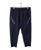 NEIL BARRETTニールバレット）の古着「SLOUCH FIT LOW RISE サルエルパンツ」｜ネイビー