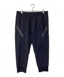 NEIL BARRETT（ニールバレット）の古着「SLOUCH FIT LOW RISE サルエルパンツ」｜ネイビー