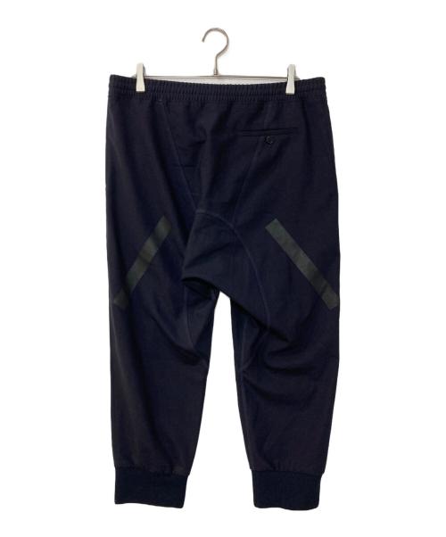 NEIL BARRETT（ニールバレット）NEIL BARRETT (ニールバレット) SLOUCH FIT LOW RISE サルエルパンツ ネイビー サイズ:52の古着・服飾アイテム