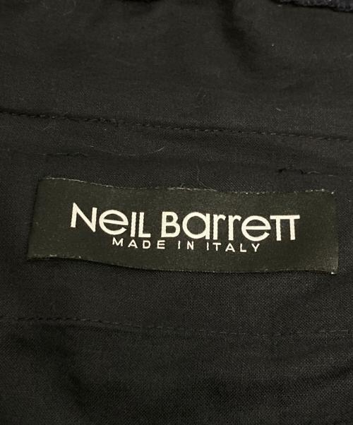 NEIL BARRETT（ニールバレット）NEIL BARRETT (ニールバレット) SLOUCH FIT LOW RISE サルエルパンツ ネイビー サイズ:52の古着・服飾アイテム