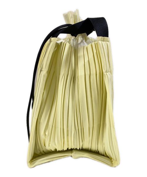 PLEATS PLEASE（プリーツプリーズ）PLEATS PLEASE (プリーツプリーズ) ショルダーバッグ イエローの古着・服飾アイテム