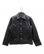Schottショット）の古着「GOAT NEWBIE LEATHER JACKET レザージャケット」｜ブラック