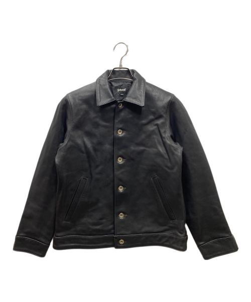Schott（ショット）Schott (ショット) GOAT NEWBIE LEATHER JACKET レザージャケット ブラック サイズ:Sの古着・服飾アイテム