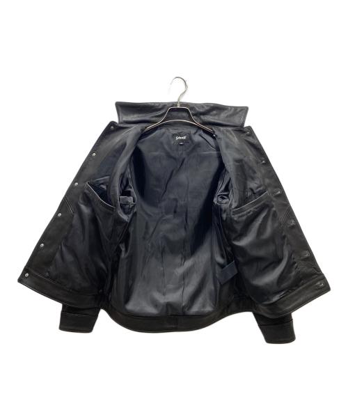 Schott（ショット）Schott (ショット) GOAT NEWBIE LEATHER JACKET レザージャケット ブラック サイズ:Sの古着・服飾アイテム