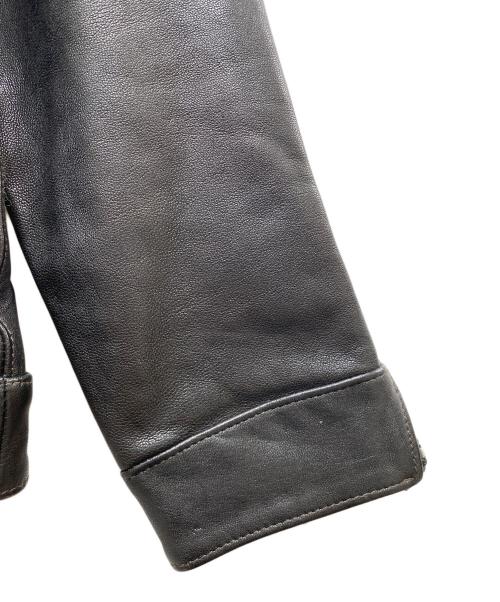 Schott（ショット）Schott (ショット) GOAT NEWBIE LEATHER JACKET レザージャケット ブラック サイズ:Sの古着・服飾アイテム