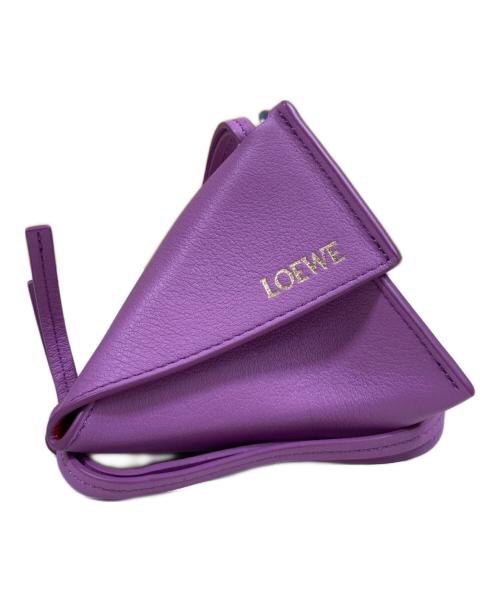 LOEWE（ロエベ）LOEWE (ロエベ) オリガミネックポーチ パープル サイズ:OneSizeの古着・服飾アイテム