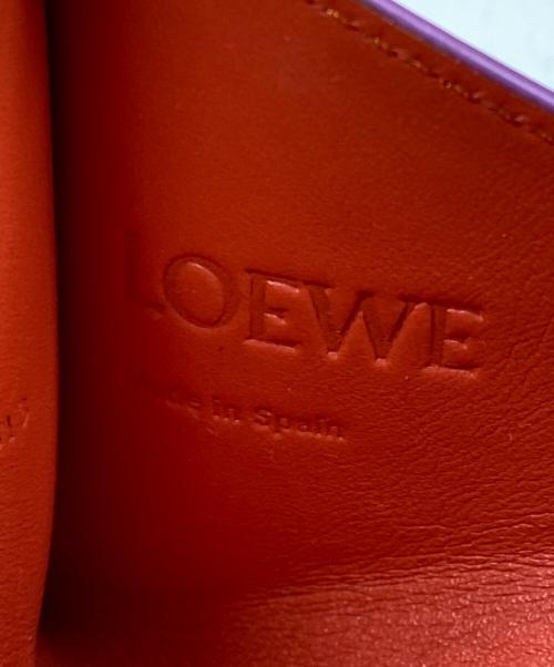 LOEWE（ロエベ）LOEWE (ロエベ) オリガミネックポーチ パープル サイズ:OneSizeの古着・服飾アイテム