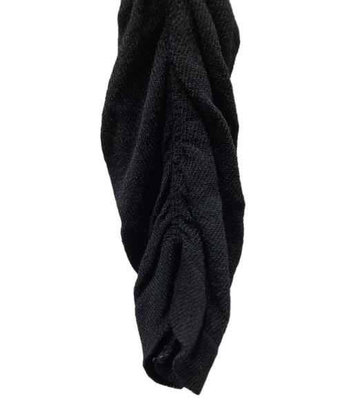 BURBERRY LONDON（バーバリーロンドン）BURBERRY LONDON (バーバリーロンドン) ギャザースリーブカーディガン ブラック サイズ:SIZE2の古着・服飾アイテム