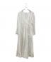 ne quittez pas（ヌキテパ）の古着「2wayコットンボイル クロスオーバーフロントガウン」｜ホワイト