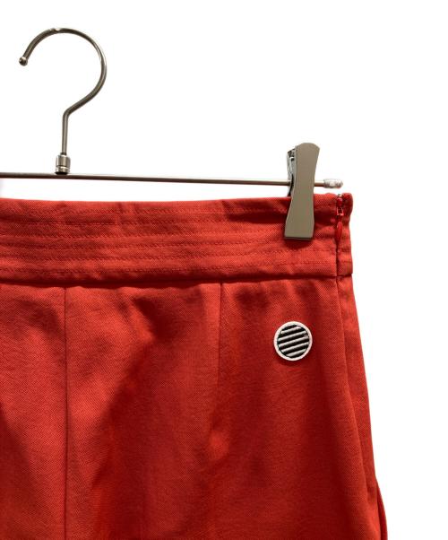 BORDERS at BALCONY（ボーダーズアットバルコニー）BORDERS AT BALCONY (ボーダーズアットバルコニー) SUMMER TAPERED PANTS イージーパンツ レッド サイズ:38の古着・服飾アイテム