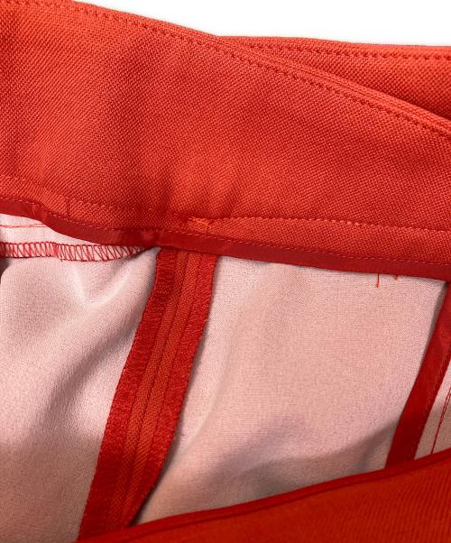 BORDERS at BALCONY（ボーダーズアットバルコニー）BORDERS AT BALCONY (ボーダーズアットバルコニー) SUMMER TAPERED PANTS イージーパンツ レッド サイズ:38の古着・服飾アイテム