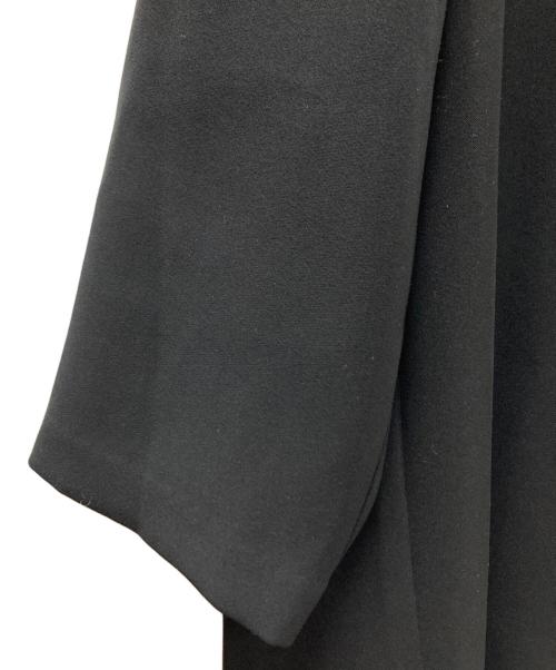 YOKO CHAN（ヨーコチャン）YOKO CHAN (ヨーコチャン) クルーネックブラウス ブラック サイズ:38の古着・服飾アイテム