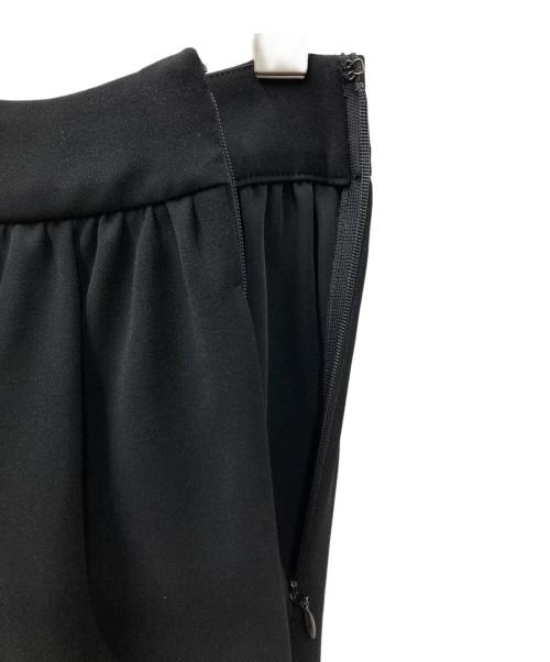 YOKO CHAN（ヨーコチャン）YOKO CHAN (ヨーコチャン) ギャザードレープパンツ ブラック サイズ:38の古着・服飾アイテム
