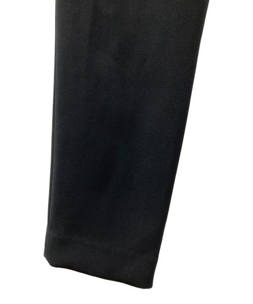 YOKO CHAN（ヨーコチャン）YOKO CHAN (ヨーコチャン) ギャザードレープパンツ ブラック サイズ:38の古着・服飾アイテム