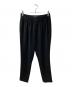YOKO CHAN（ヨーコチャン）の古着「ギャザードレープパンツ」｜ブラック