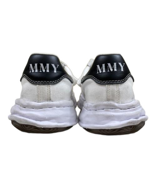Maison MIHARA YASUHIRO（メゾン ミハラ ヤスヒロ）Maison MIHARA YASUHIRO (メゾン ミハラ ヤスヒロ) BLAKEY OG Sole Canvas Low-top Sneaker ローカットスニーカー ホワイト×ブラック サイズ:44の古着・服飾アイテム