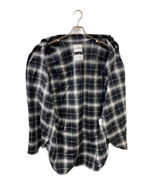 TAKAHIROMIYASHITA TheSoloIst.（タカヒロミヤシタ ザソロイスト）TAKAHIROMIYASHITA TheSoloIst. (タカヒロミヤシタ ザソロイスト) cut off sleeve western shirt ウエスタンノースリーブシャツ ブラック サイズ:46の古着・服飾アイテム