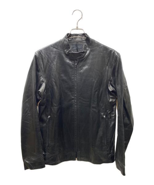 LAD MUSICIAN（ラッドミュージシャン）LAD MUSICIAN (ラッドミュージシャン) HORSE LEATHER レザージャケット ブラック サイズ:SIZE 46の古着・服飾アイテム