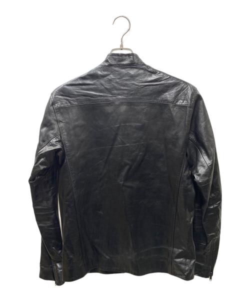 LAD MUSICIAN（ラッドミュージシャン）LAD MUSICIAN (ラッドミュージシャン) HORSE LEATHER レザージャケット ブラック サイズ:SIZE 46の古着・服飾アイテム
