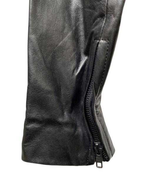 LAD MUSICIAN（ラッドミュージシャン）LAD MUSICIAN (ラッドミュージシャン) HORSE LEATHER レザージャケット ブラック サイズ:SIZE 46の古着・服飾アイテム