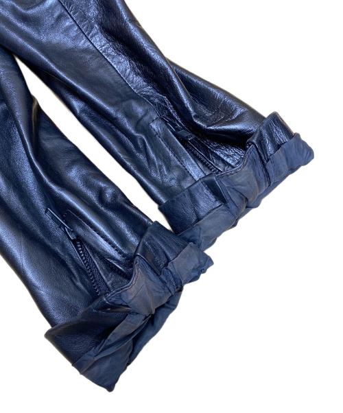 LAD MUSICIAN（ラッドミュージシャン）LAD MUSICIAN (ラッドミュージシャン) HORSE LEATHER レザージャケット ブラック サイズ:SIZE 46の古着・服飾アイテム