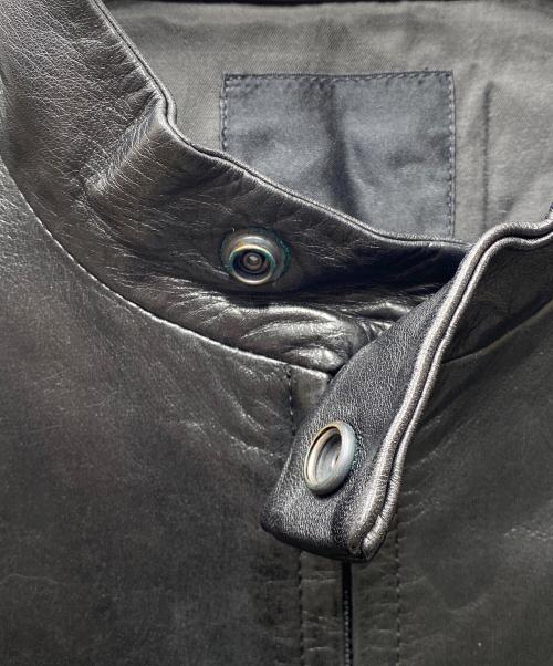 LAD MUSICIAN（ラッドミュージシャン）LAD MUSICIAN (ラッドミュージシャン) HORSE LEATHER レザージャケット ブラック サイズ:SIZE 46の古着・服飾アイテム