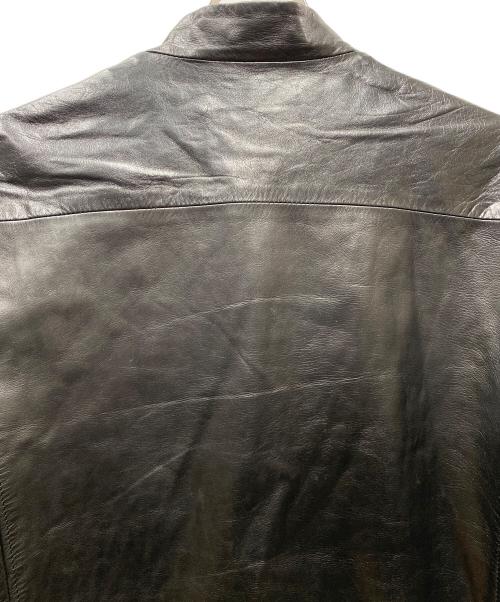LAD MUSICIAN（ラッドミュージシャン）LAD MUSICIAN (ラッドミュージシャン) HORSE LEATHER レザージャケット ブラック サイズ:SIZE 46の古着・服飾アイテム