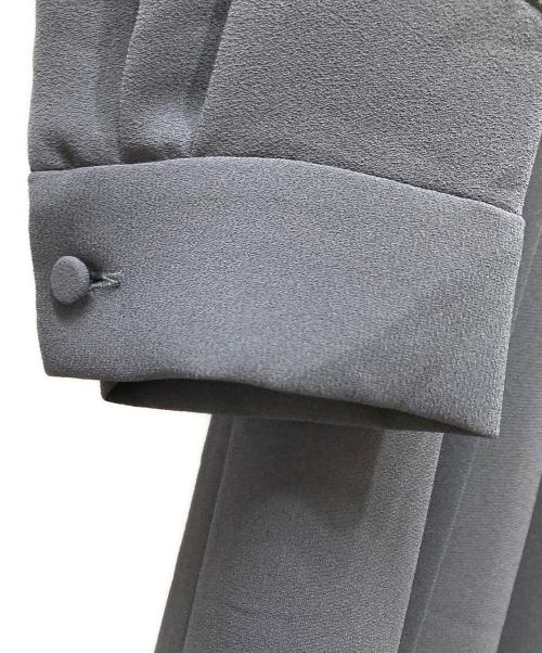 CELFORD（セルフォード）CELFORD (セルフォード) ボータイプリーツワンピース ネイビー サイズ:38の古着・服飾アイテム