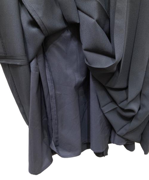 CELFORD（セルフォード）CELFORD (セルフォード) ボータイプリーツワンピース ネイビー サイズ:38の古着・服飾アイテム