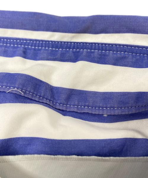 ticca（ティッカ）TICCA (ティッカ) MMN (エムエムエヌ) 別注 スクエアビッグ半袖シャツ ホワイト×ブルー サイズ:Freeの古着・服飾アイテム