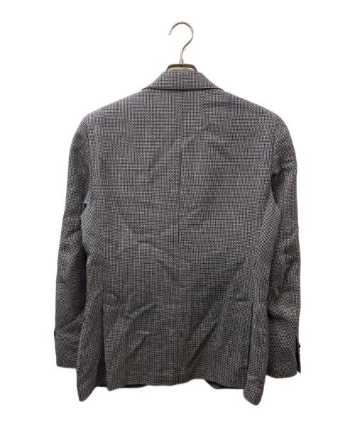 LARDINI（ラルディーニ）LARDINI (ラルディーニ) ウールリネンシルク ツイードジャケット マルチカラー サイズ:46の古着・服飾アイテム