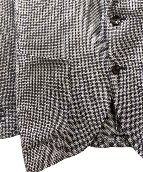 LARDINI（ラルディーニ）LARDINI (ラルディーニ) ウールリネンシルク ツイードジャケット マルチカラー サイズ:46の古着・服飾アイテム