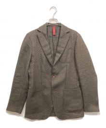 ernesto（エルネスト）の古着「ウールモヘア テーラードジャケット」｜グリーン