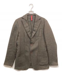 中古・古着通販】DELADA (デラダ) ダブルジャケット ブラウン サイズ