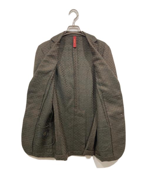 ernesto（エルネスト）ernesto (エルネスト) ウールモヘア テーラードジャケット グリーン サイズ:44の古着・服飾アイテム