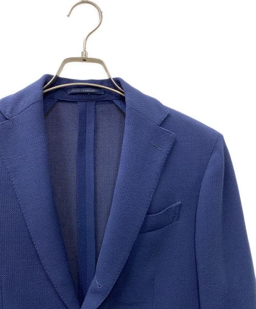 LARDINI（ラルディーニ）LARDINI (ラルディーニ) サマーウール 3Bテーラードジャケット ネイビー サイズ:44の古着・服飾アイテム