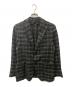 TAGLIATORE（タリアトーレ）の古着「MONTECARLO コットンウール ツイードジャケット」｜ブラック×グリーン