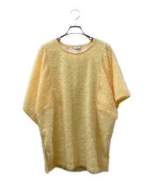 CLANE（クラネ）の古着「FLUFFY FRINGE TOPS/フラッフィーフリンジトップス」｜イエロー