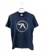 SUPREME×Aphex Twinシュプリーム×エイフェックス ツイン）の古着「25SS Aphex Twin Ambient Works Tee」｜ネイビー
