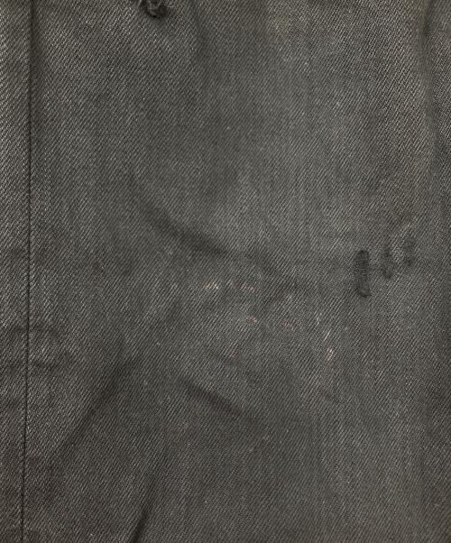 Hysteric Glamour（ヒステリックグラマー）Hysteric Glamour (ヒステリックグラマー) スタッズ クラッシュ加工 ダメージ ストレート デニムパンツ ブラック サイズ:32の古着・服飾アイテム