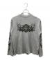 SUPPLIER（サプライヤー）の古着「Tribal Fire Pattern Thermal Long Sleeve」｜グレー×ブラック