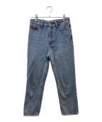 MUSEミューズ）の古着「SLIM CROPPED デニム」｜ブルー