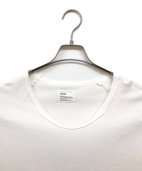 s'yte（サイト）s'yte (サイト) ロングカットソー ホワイト サイズ:Mの古着・服飾アイテム