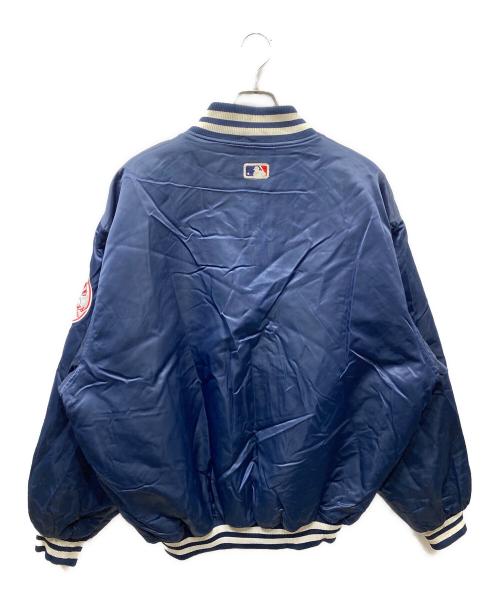 AUTHENTIC by STARTER（オーセンティックバイスターター）AUTHENTIC by STARTER (オーセンティックバイスターター) 90's NY Yankees チームスタジャン ネイビー サイズ:SIZE XLの古着・服飾アイテム