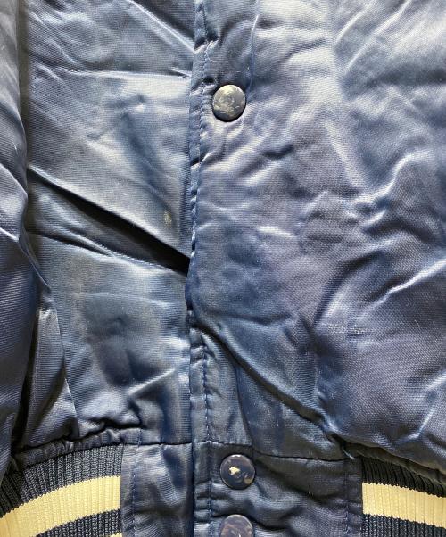AUTHENTIC by STARTER（オーセンティックバイスターター）AUTHENTIC by STARTER (オーセンティックバイスターター) 90's NY Yankees チームスタジャン ネイビー サイズ:SIZE XLの古着・服飾アイテム
