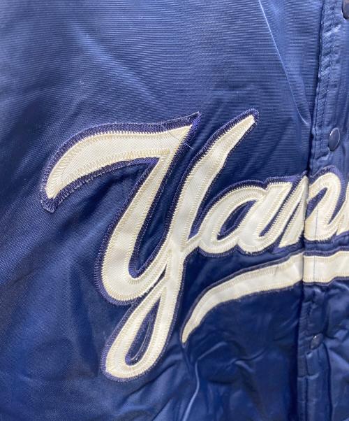 AUTHENTIC by STARTER（オーセンティックバイスターター）AUTHENTIC by STARTER (オーセンティックバイスターター) 90's NY Yankees チームスタジャン ネイビー サイズ:SIZE XLの古着・服飾アイテム
