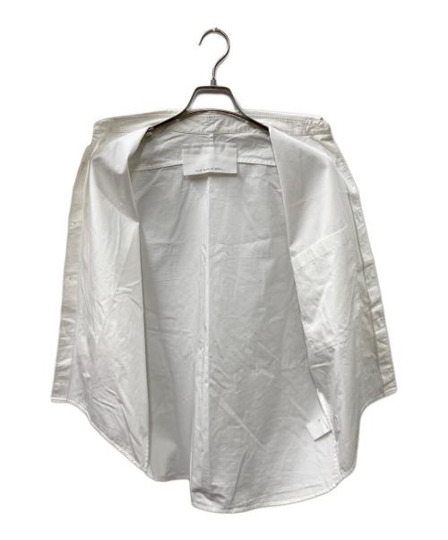 nonnotte（ノノット）nonnotte (ノノット) S/Sデザインスリーブシャツ ホワイト サイズ:Freeの古着・服飾アイテム
