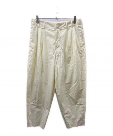 中古・古着通販】nonnotte (ノノット) 2 TACK WIDE TAPERED TROUSERS