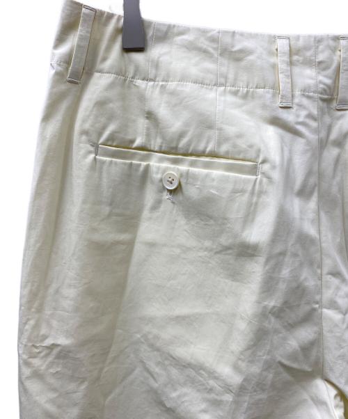 nonnotte（ノノット）nonnotte (ノノット) 2 TACK WIDE TAPERED TROUSERS アイボリー サイズ:Freeの古着・服飾アイテム